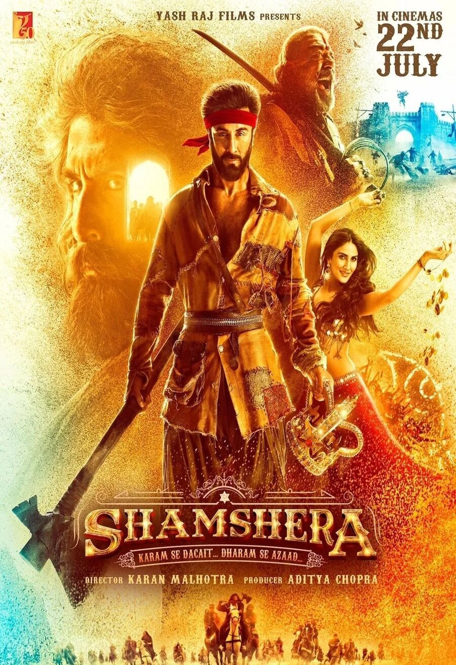 Cartel de Shamshera - Shamshera