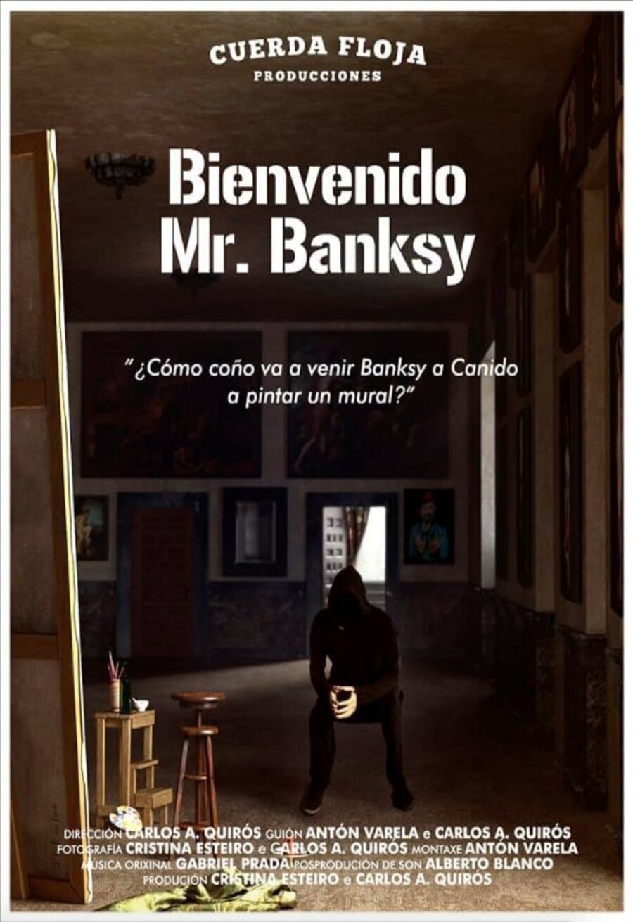 Cartel de Bienvenido Mr. Banksy - 