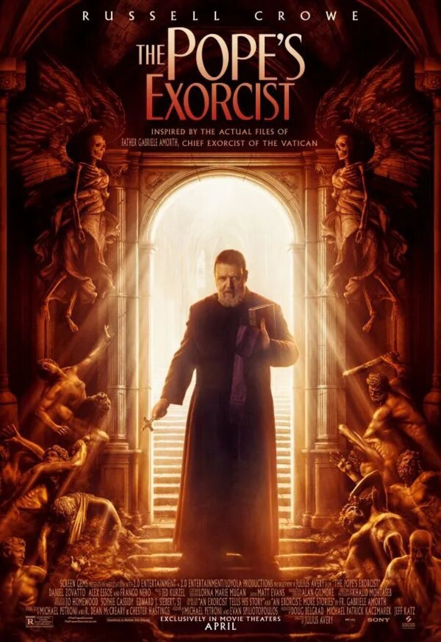 Cartel de El exorcista del Papa - EE.UU.