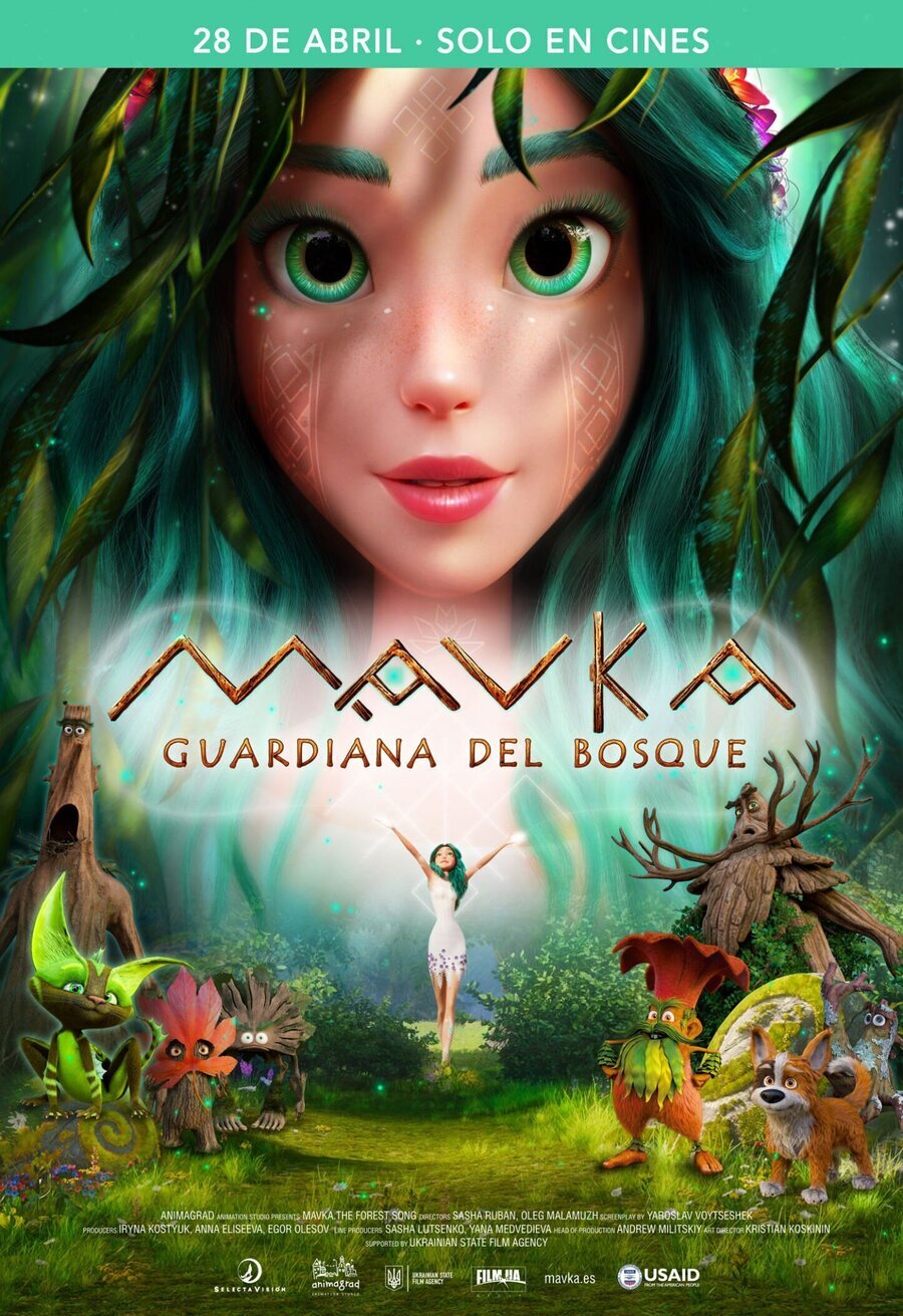 Cartel de Mavka, guardiana del bosque - España