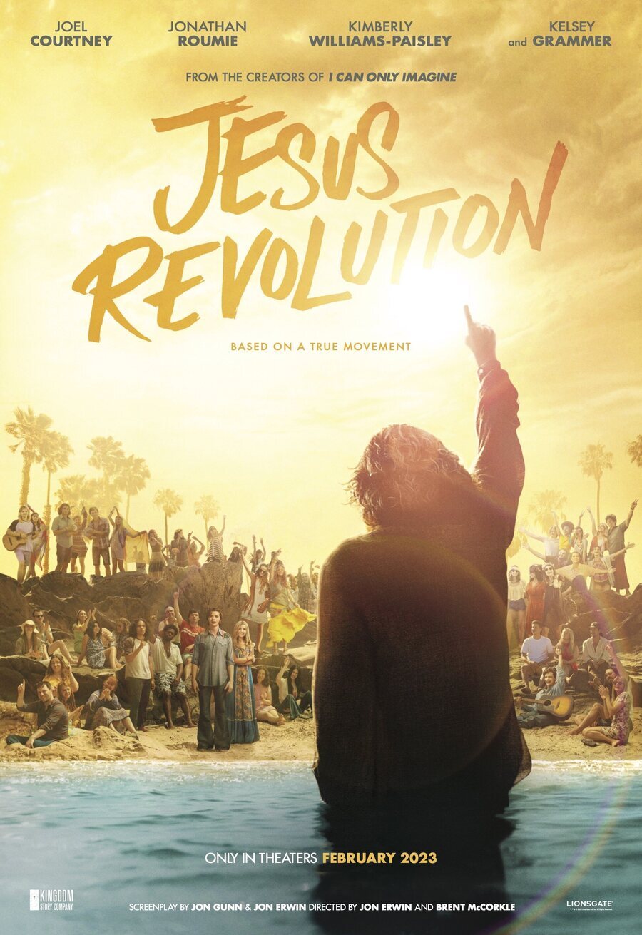 Cartel de Jesus Revolution - EEUU