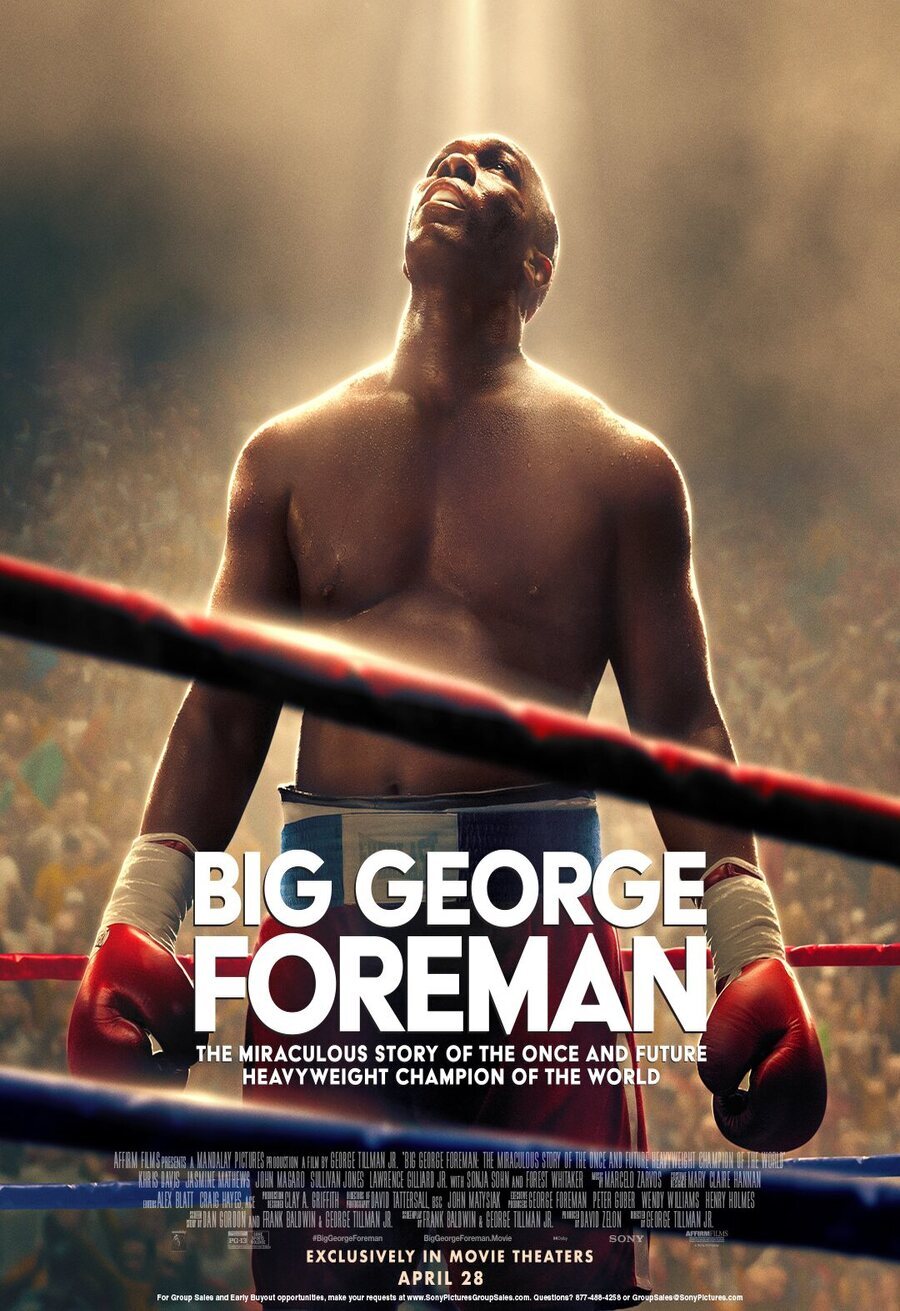 Cartel de Big George Foreman - 