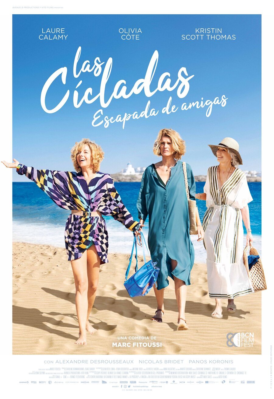 Cartel de Las Cícladas. Escapada de amigas - 