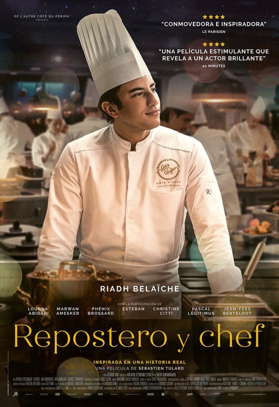 Cartel de Repostero y chef - Cártel español