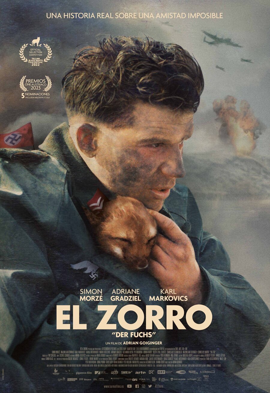 Cartel de El zorro - España