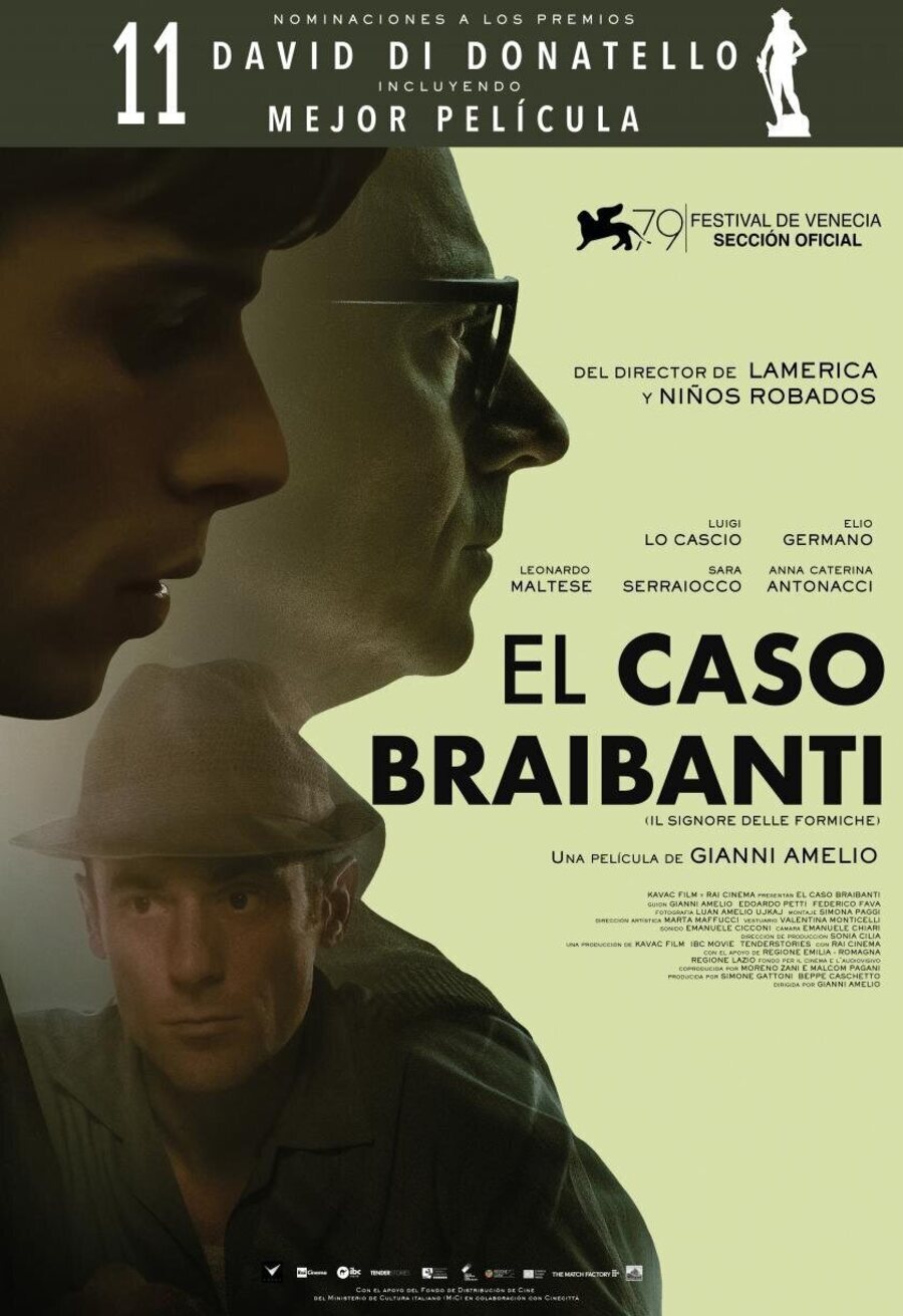 Cartel de El caso Braibanti - España