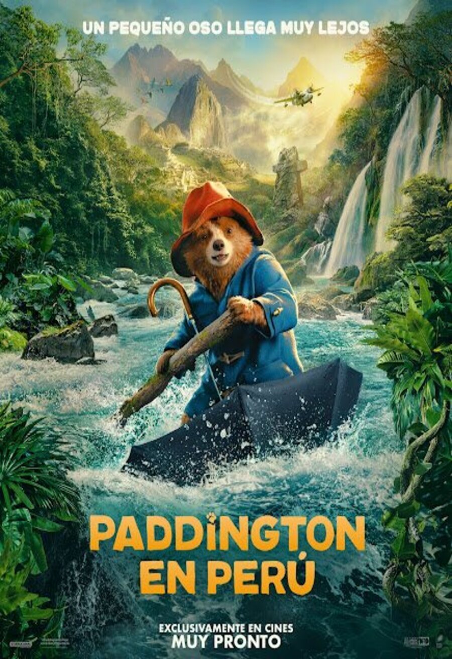 Cartel de Paddington: Aventura en la selva - 'Paddington en Perú'