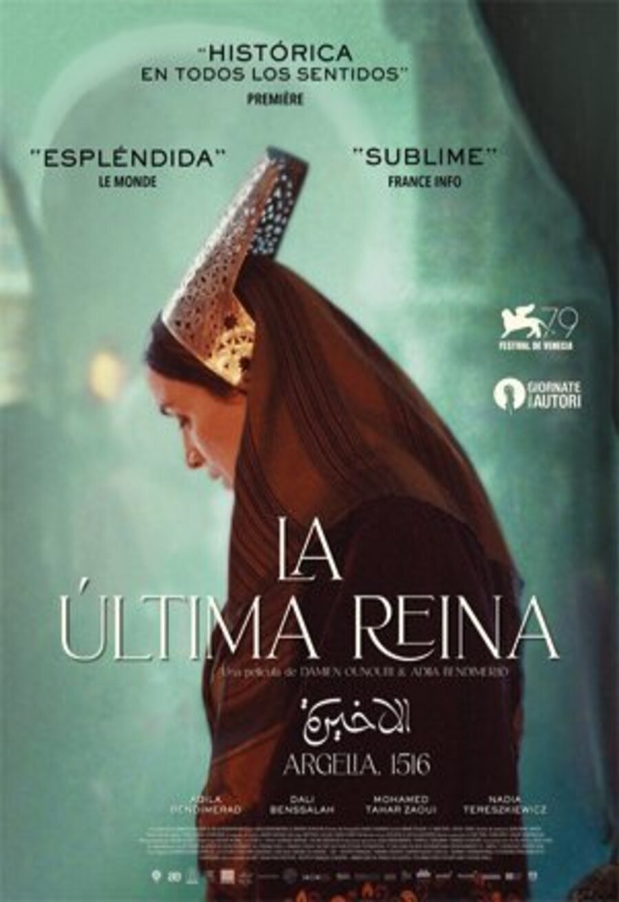 Cartel de La última reina - Cártel español