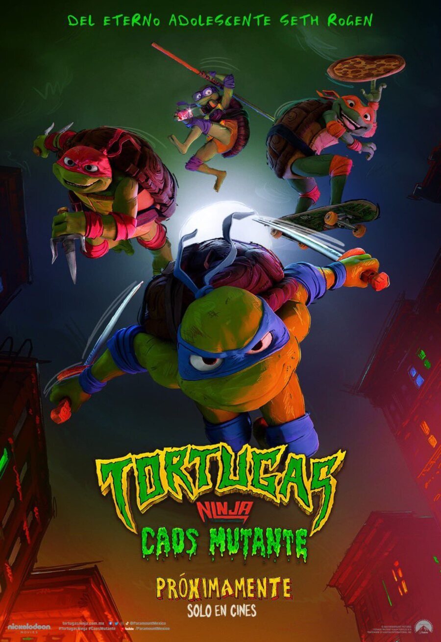 Cartel de Ninja Turtles: Caos Mutante - Español