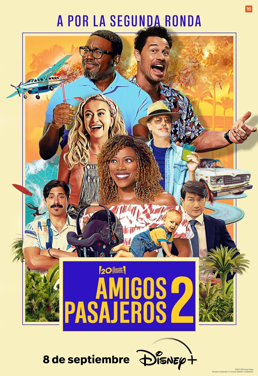 Cartel de Amigos pasajeros 2 - Cartel España 'Amigos pasajeros 2'