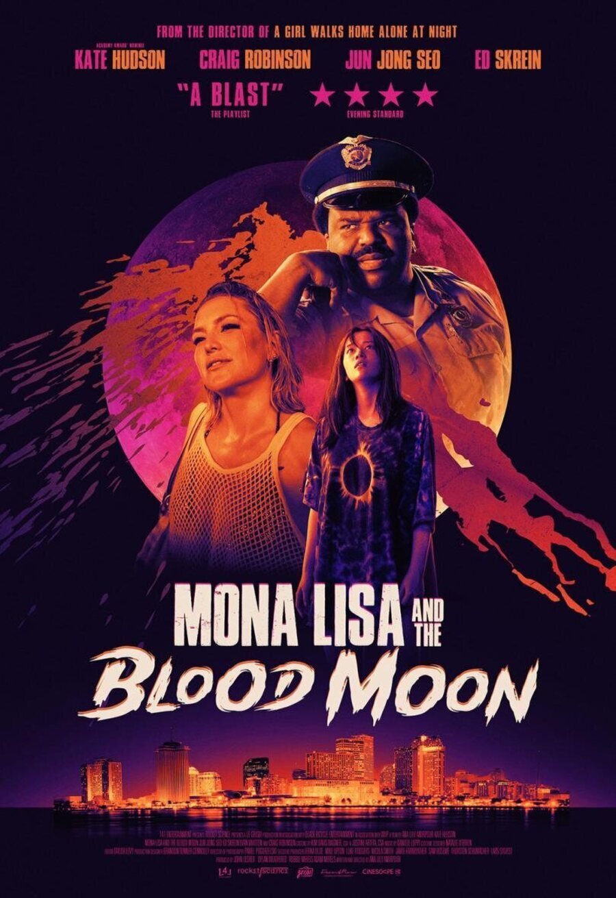 Cartel de Mona Lisa y la luna de sangre - Mona Lisa and the blood moon