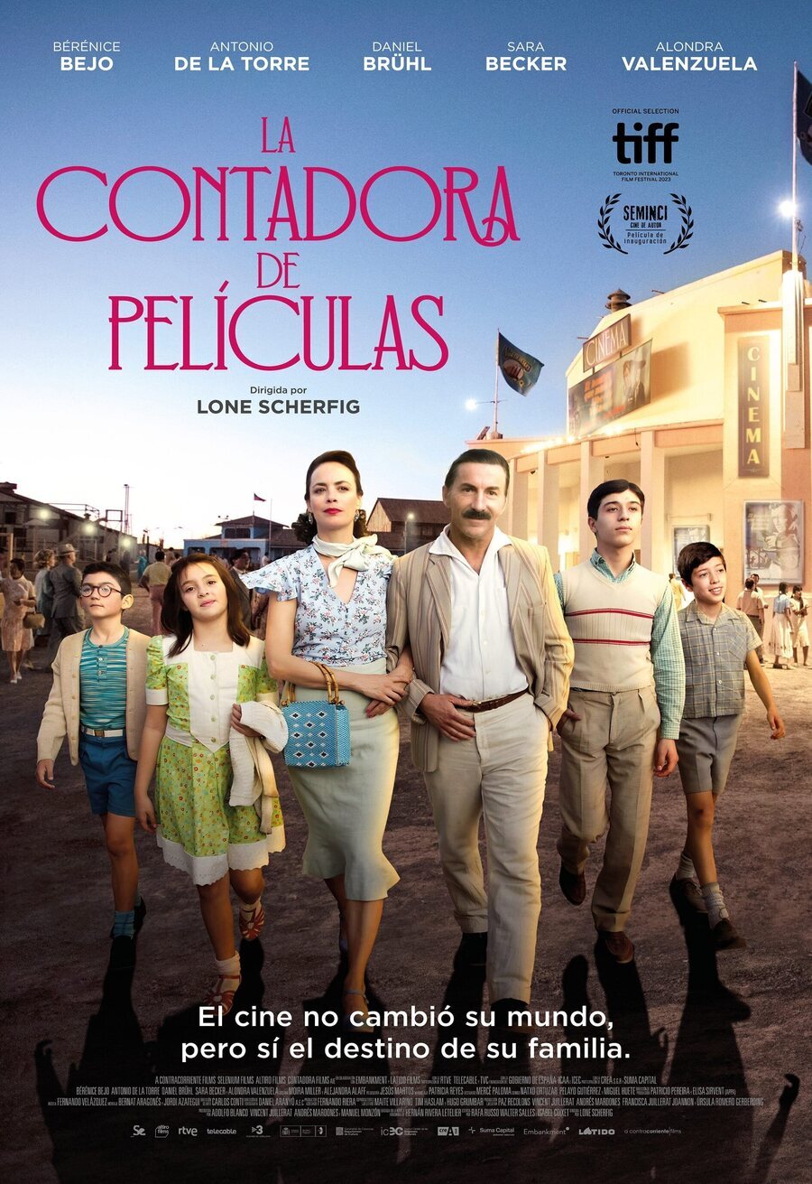 Cartel de La contadora de películas - La contadora de películas