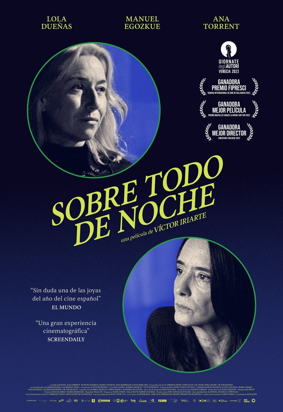 Cartel de Sobre todo de noche - Cartel español