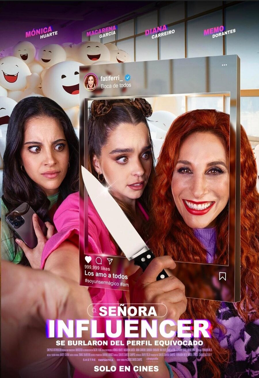 Cartel de Señora influencer - México