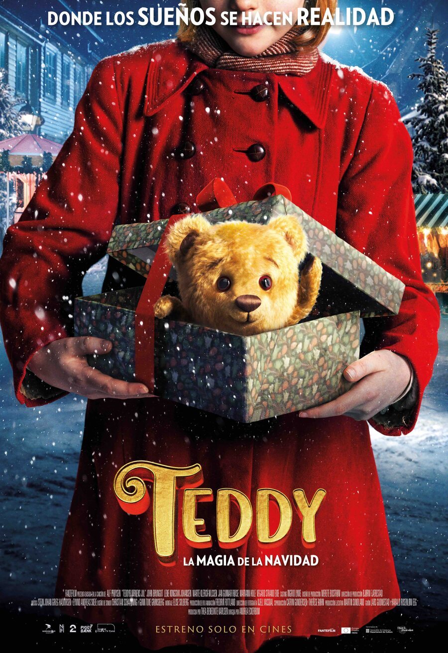 Cartel de Teddy, la magia de la Navidad - Póster español