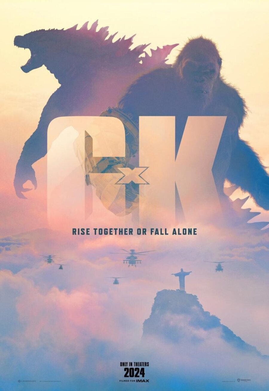 Cartel de Godzilla y Kong: El Nuevo Imperio - Godzilla x Kong: The New Empire