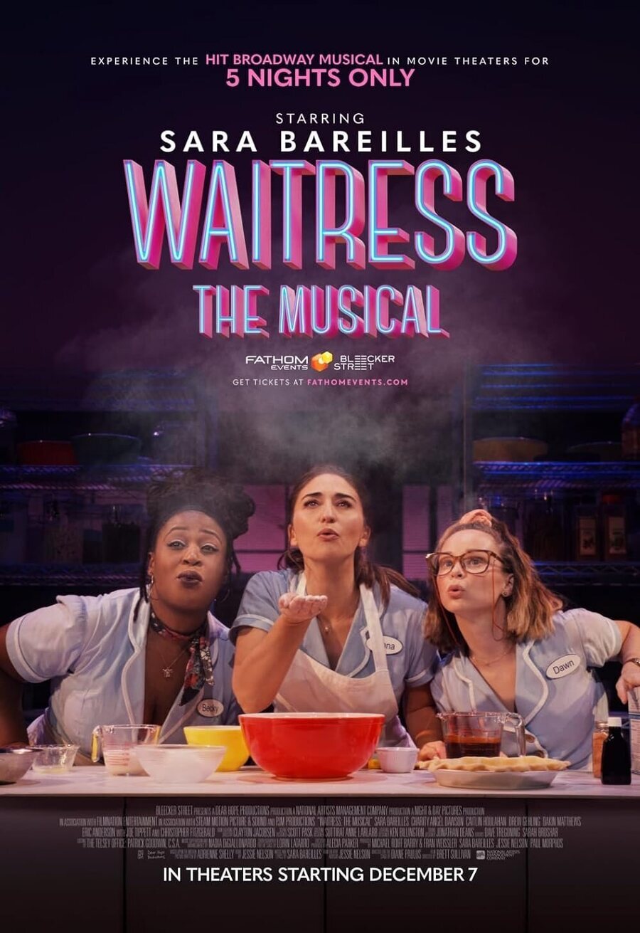 Cartel de Waitress: The Musical - Cartel EE.UU.