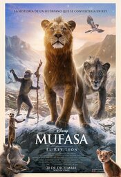 Cartel de Mufasa: El Rey León