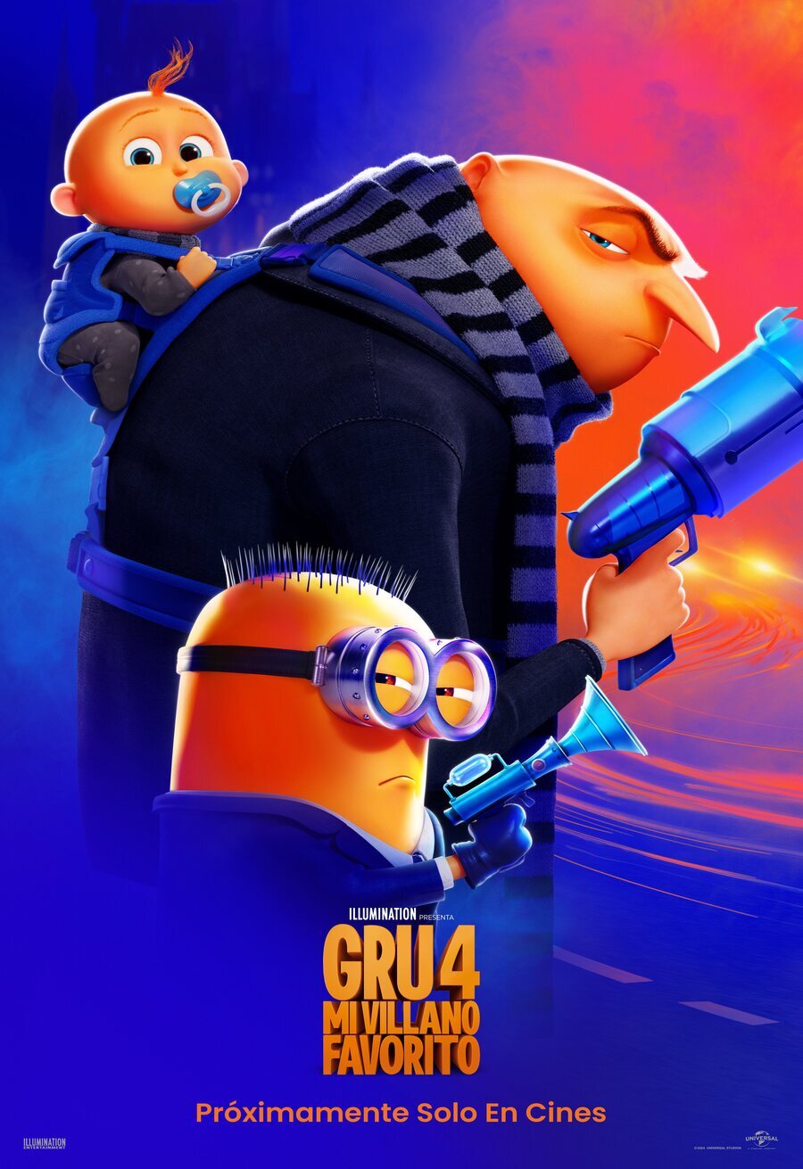 Cartel de Gru 4. Mi villano favorito - Cartel España