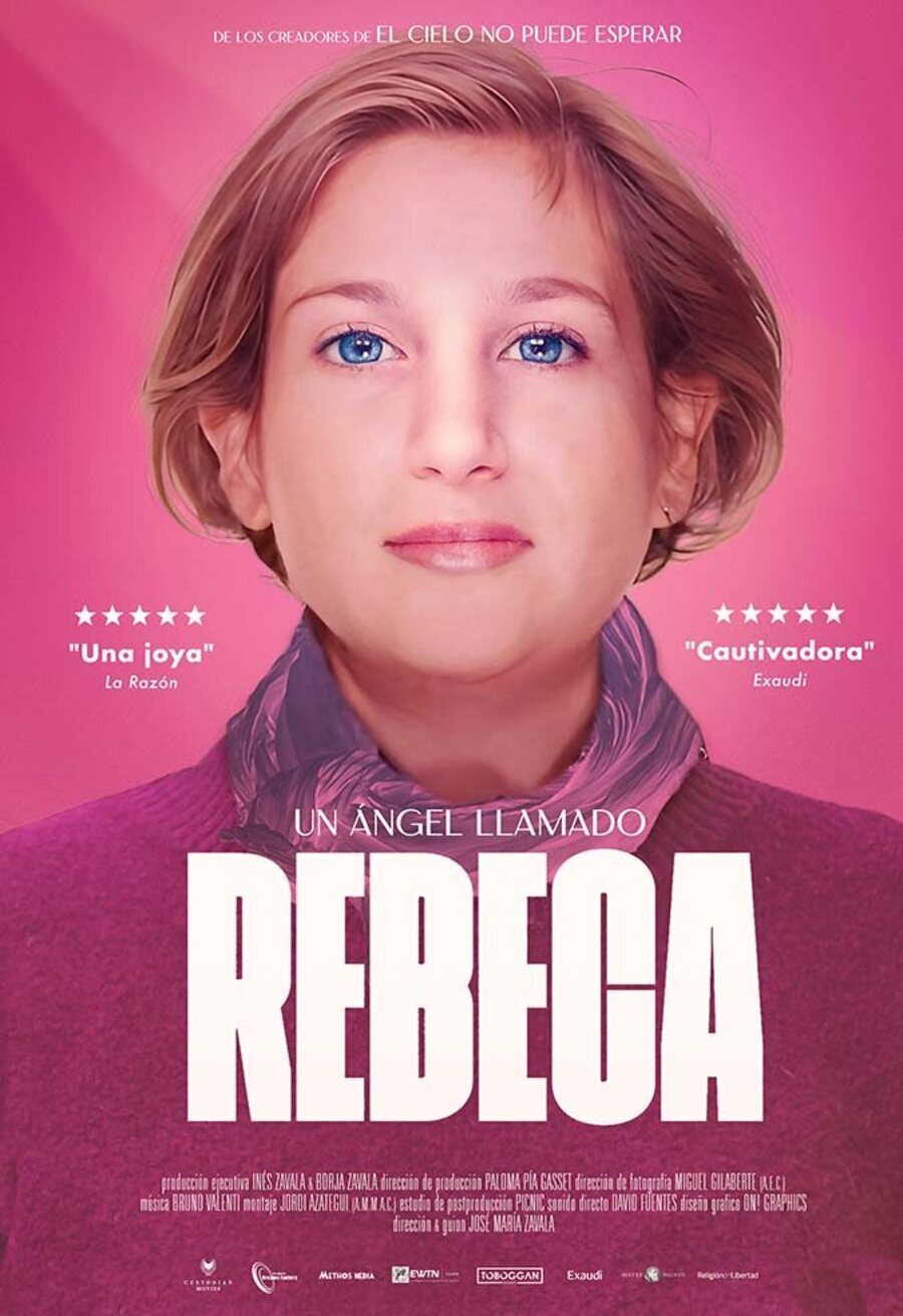 Cartel de Un ángel llamado Rebeca - Cartel España