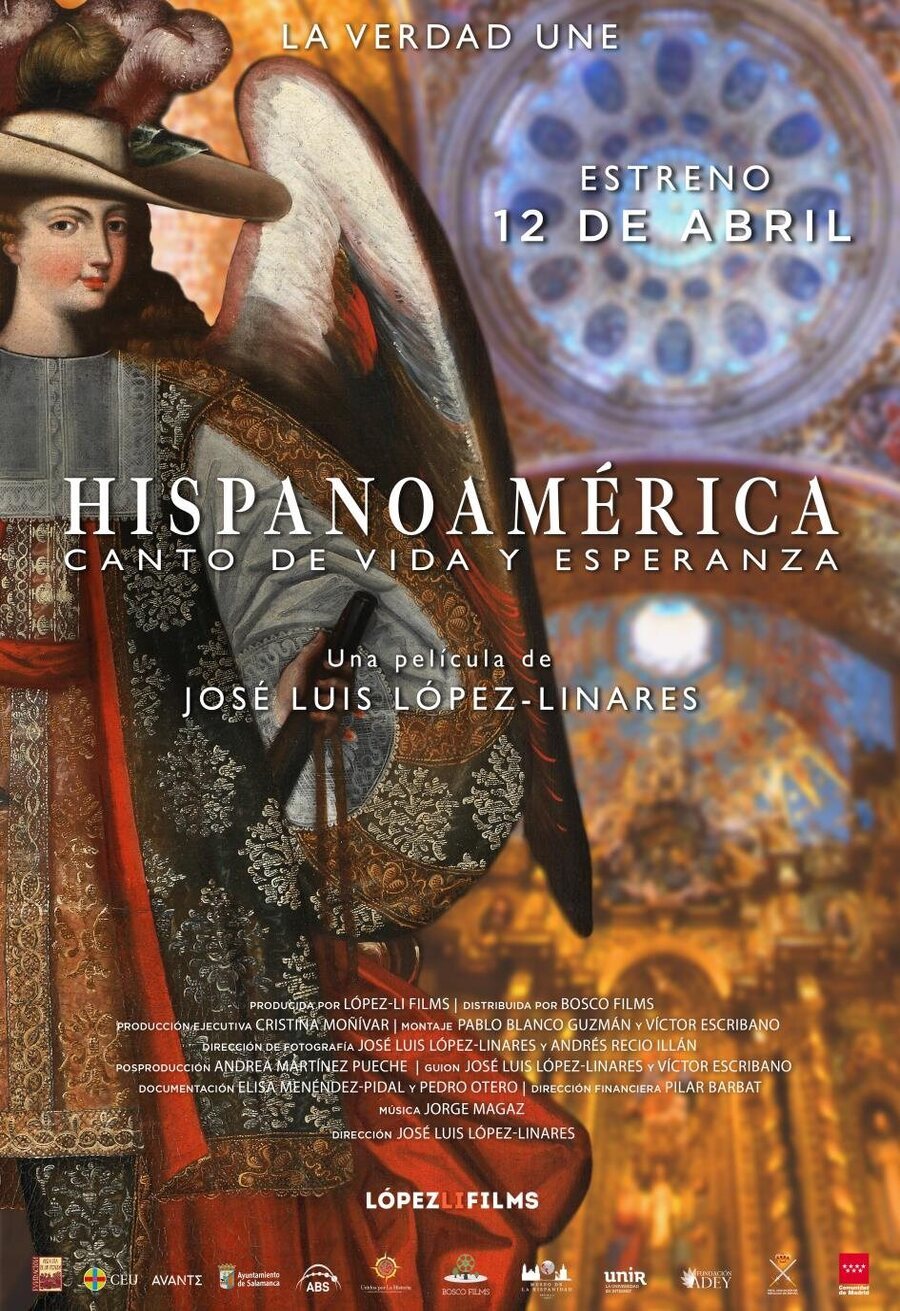 Cartel de Hispanoamérica, canto de vida y esperanza - Cartel Oficial