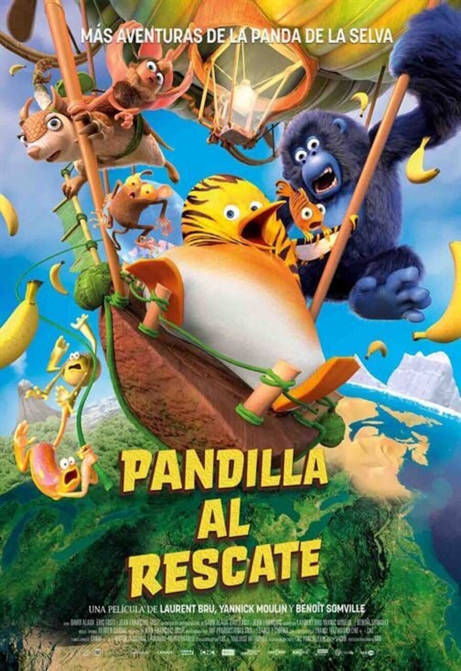 Cartel de Pandilla al rescate - Cartel español