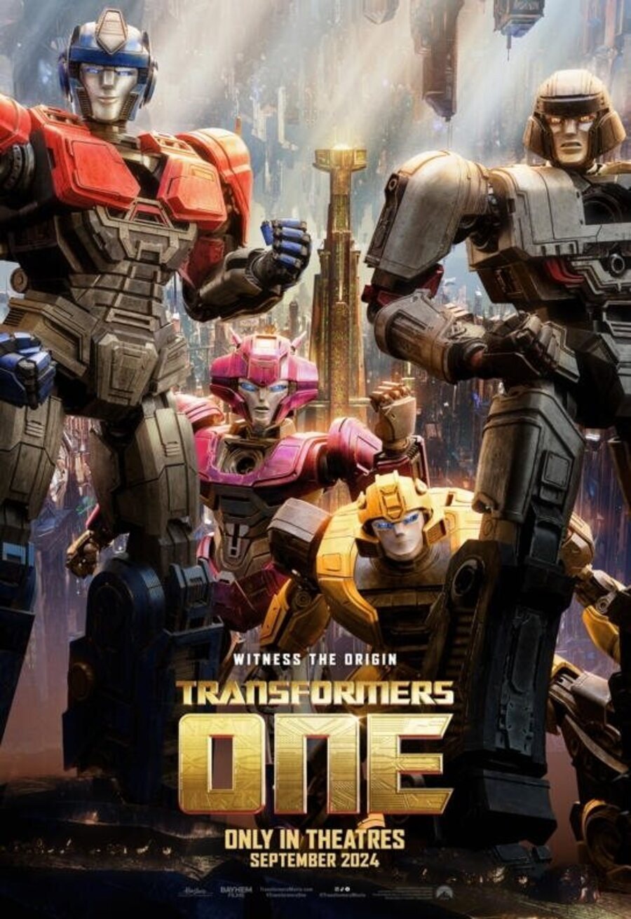 Cartel de Transformers One - Cartel provisional