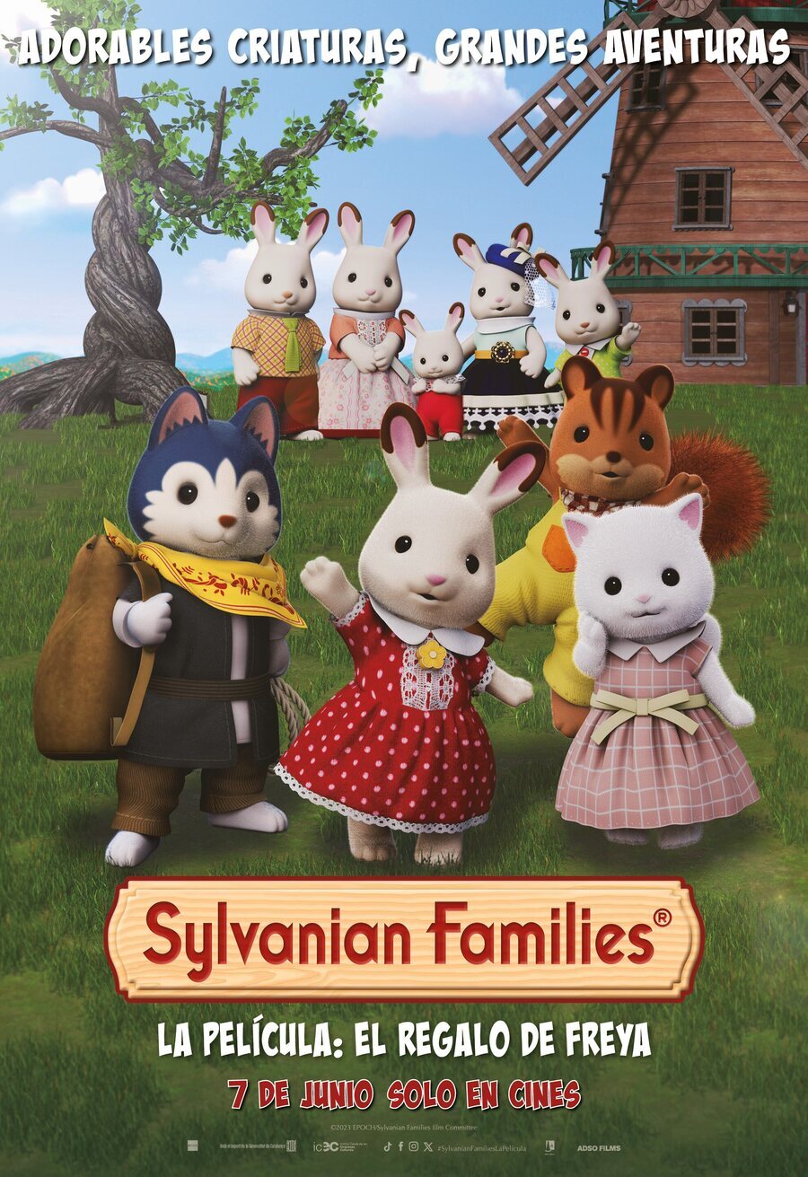 Cartel de Sylvanian Families La Película: El regalo de Freya - Cartel 'Sylvanian Families La Película: El regalo de Freya'