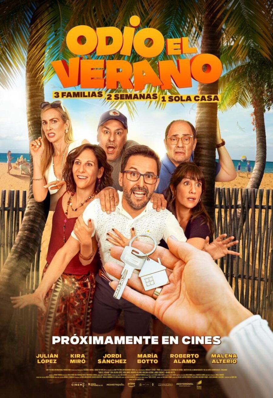 Cartel de Odio el verano - Cartel español 2