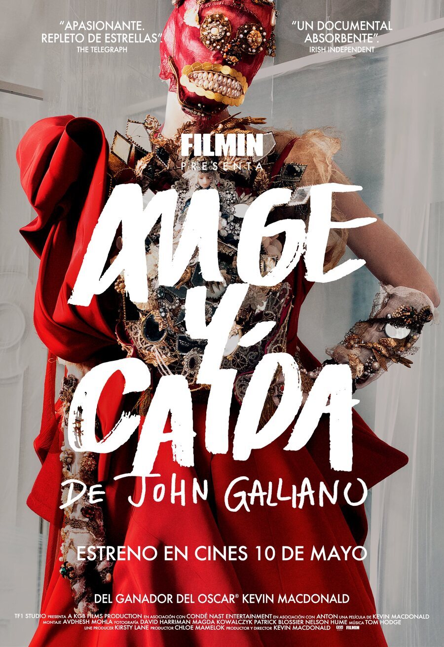 Cartel de Auge y caída de John Galliano - España