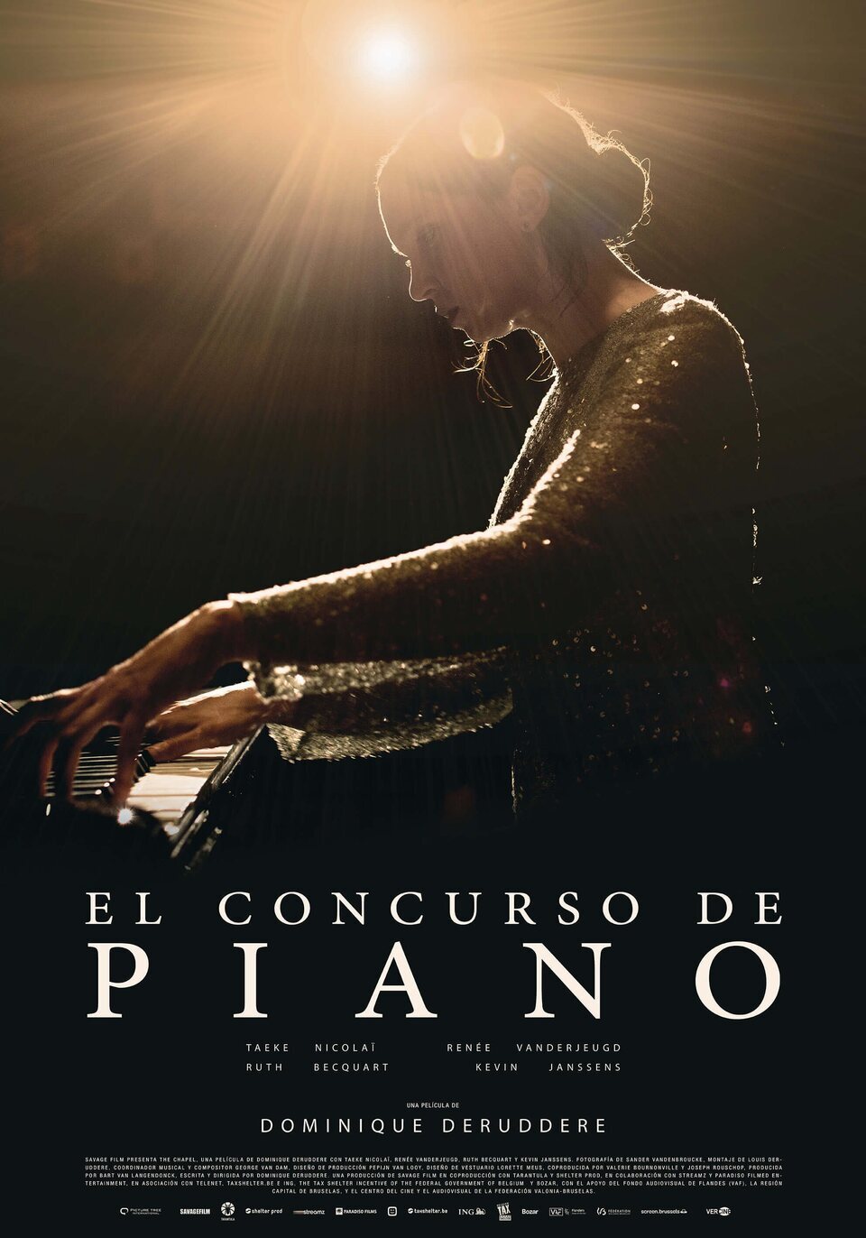 Cartel de El concurso de piano - España