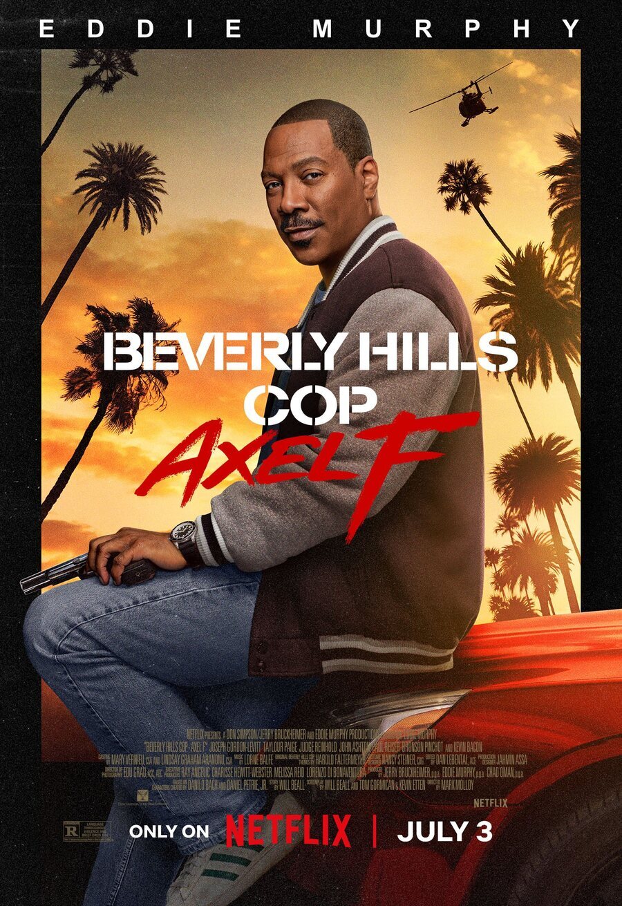 Cartel de Superdetective en Hollywood: Axel F. - Internacional