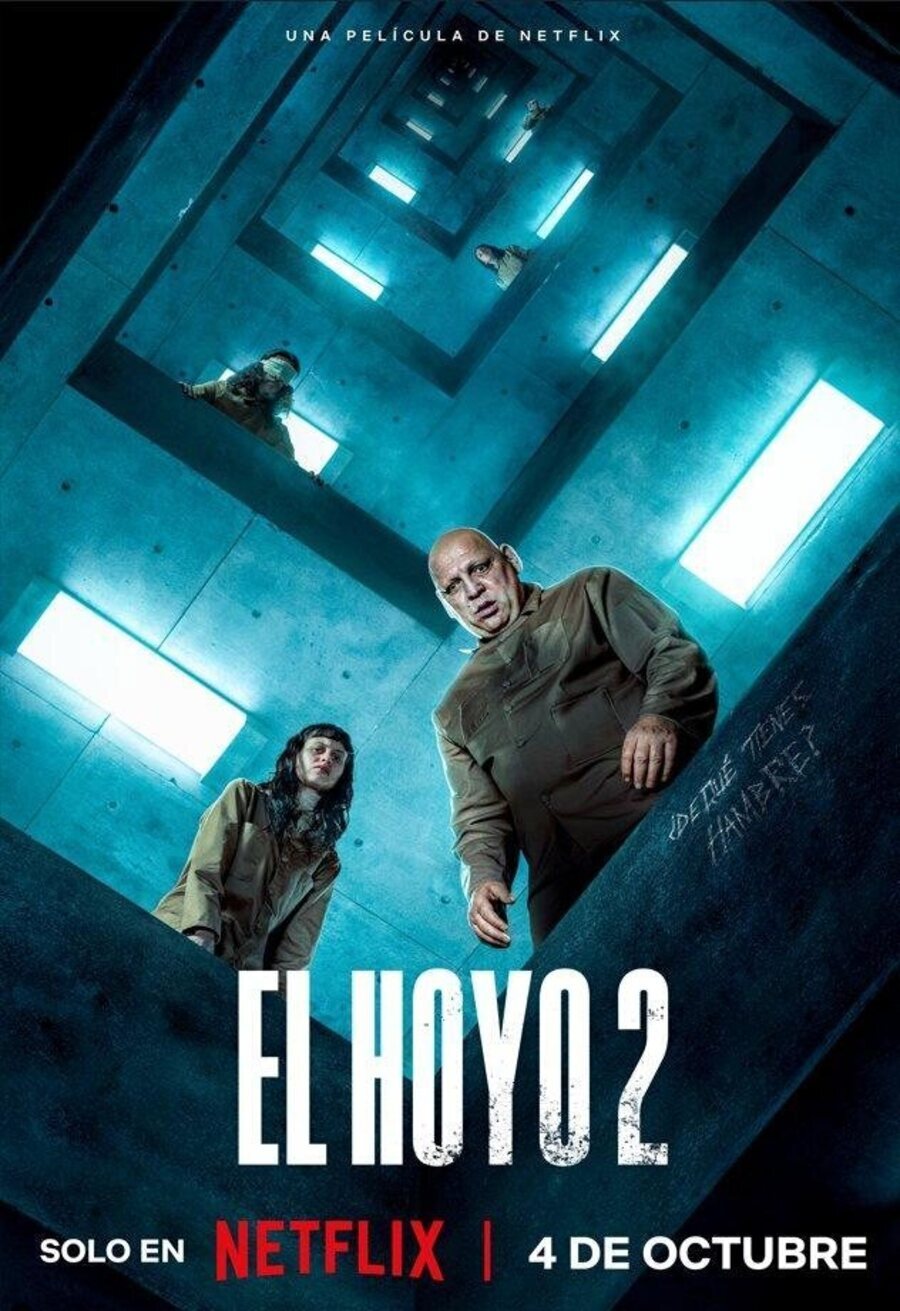 Cartel de El hoyo 2 - Cartel España