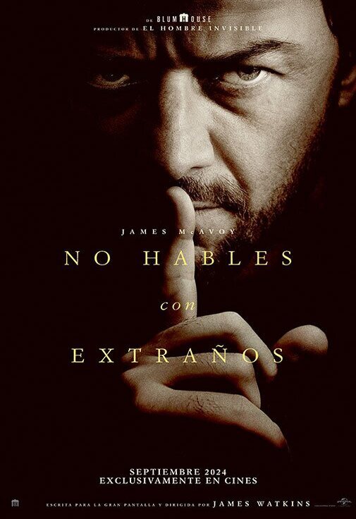 Cartel de No hables con extraños - 'No hables con extraños'