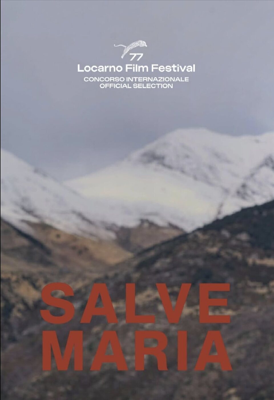 Cartel de Salve María - Cartel Festival de Locarno