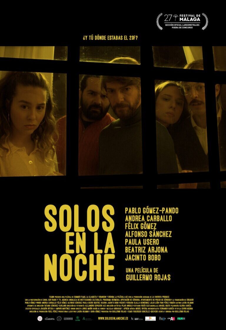 Cartel de Solos en la noche - Cartel 'Solos en la noche' España