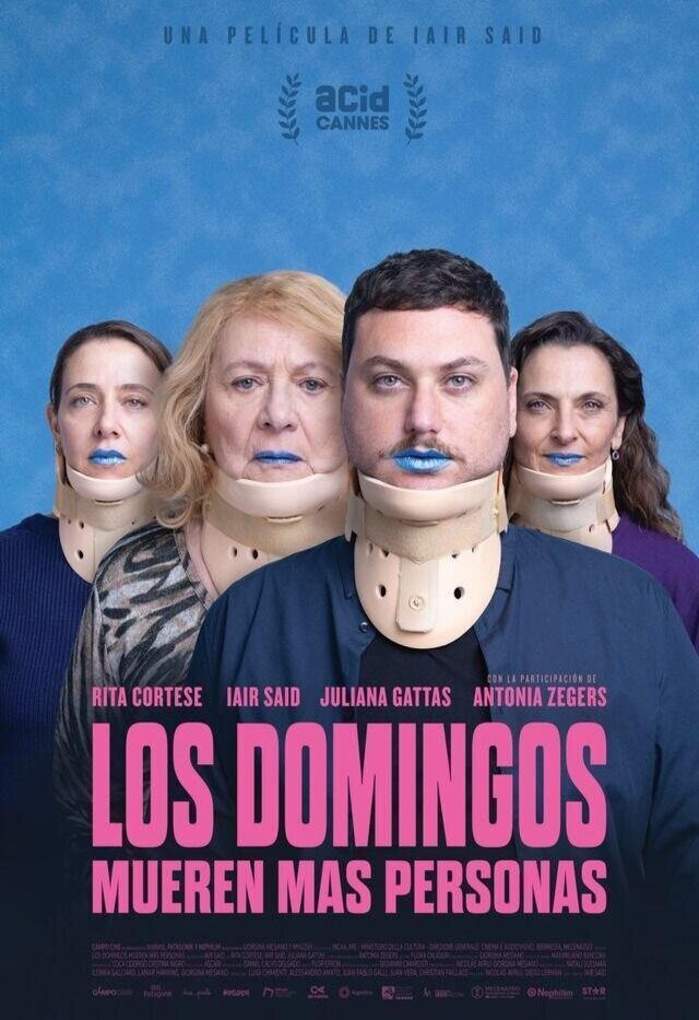 Cartel de Los domingos mueren más personas - Cartel Argentina