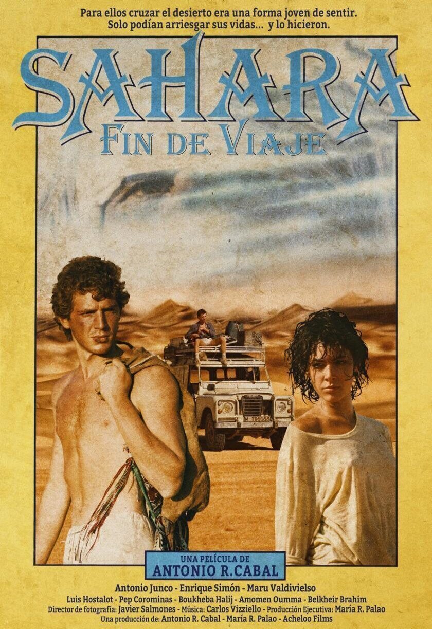 Cartel de Fin de viaje, Sahara - Cartel España