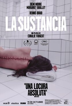 Cartel España 'La sustancia'