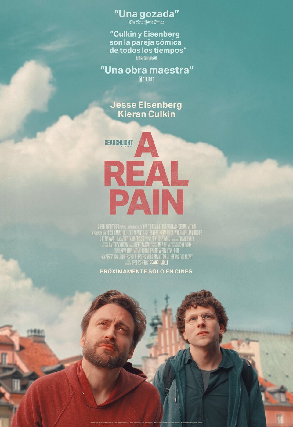 Cartel de A Real Pain - Teaser