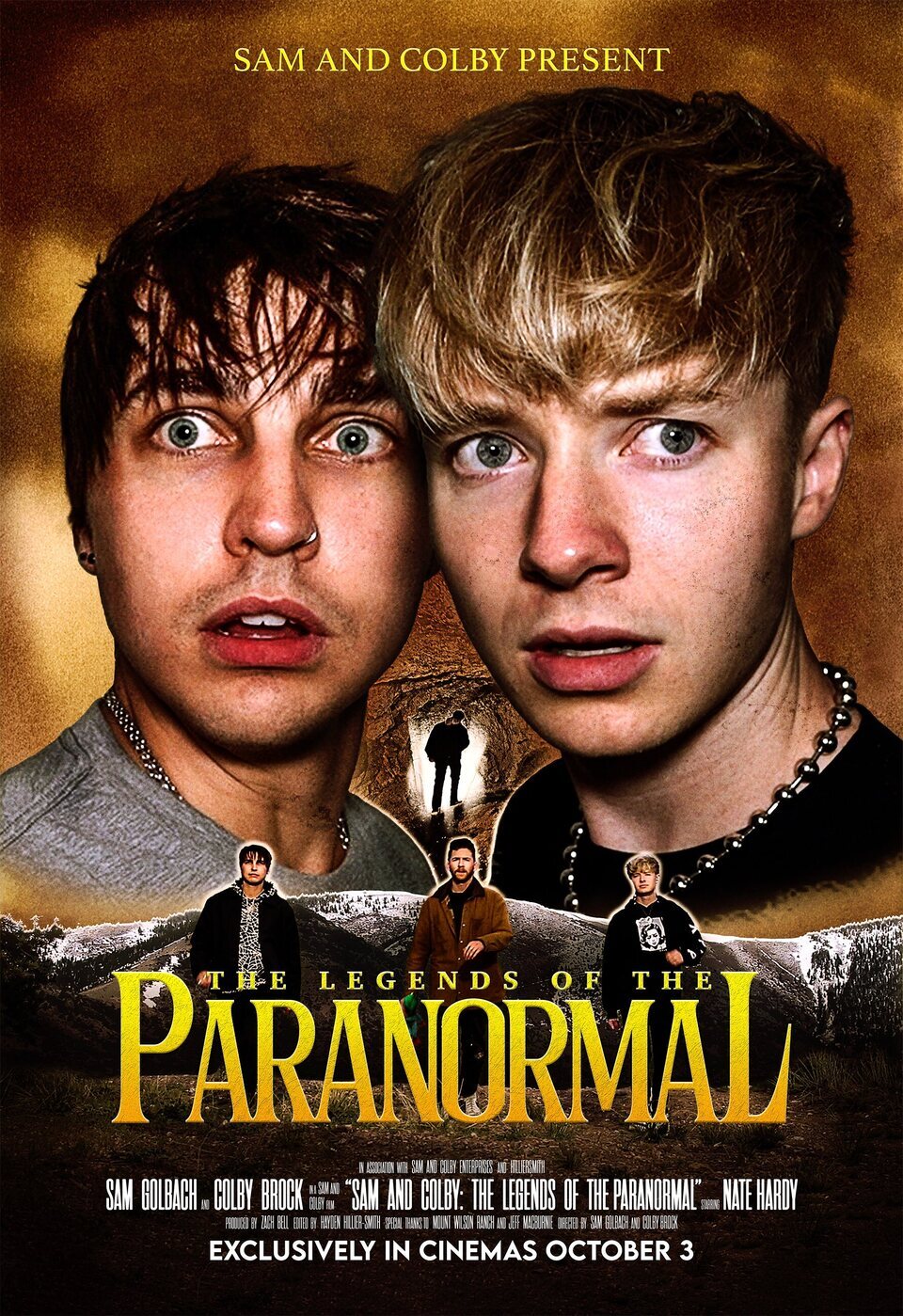 Cartel de Sam and Colby: The Legends of the Paranormal - EE.UU.