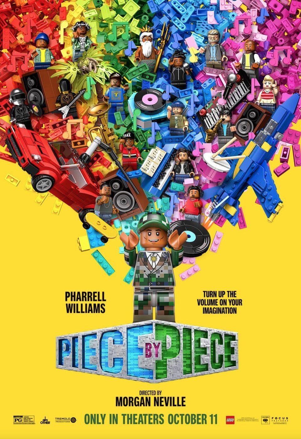 Cartel de Piece by Piece - Cartel EE.UU.