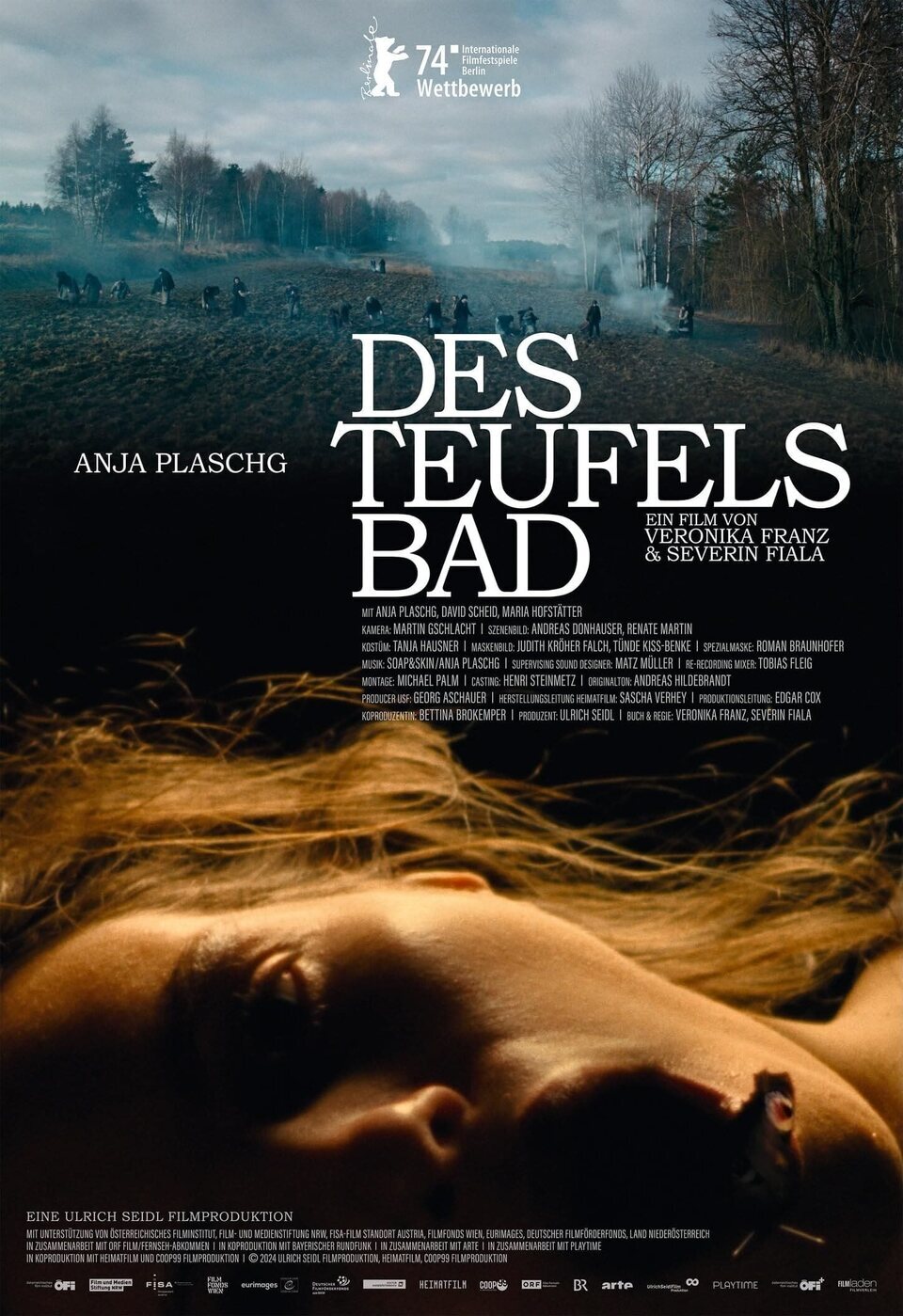 Cartel de El baño del diablo - Cartel Austria