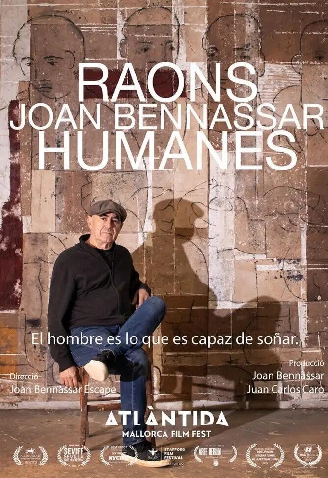 Cartel de Joan Bennàssar - Raons humanes - Cartel España