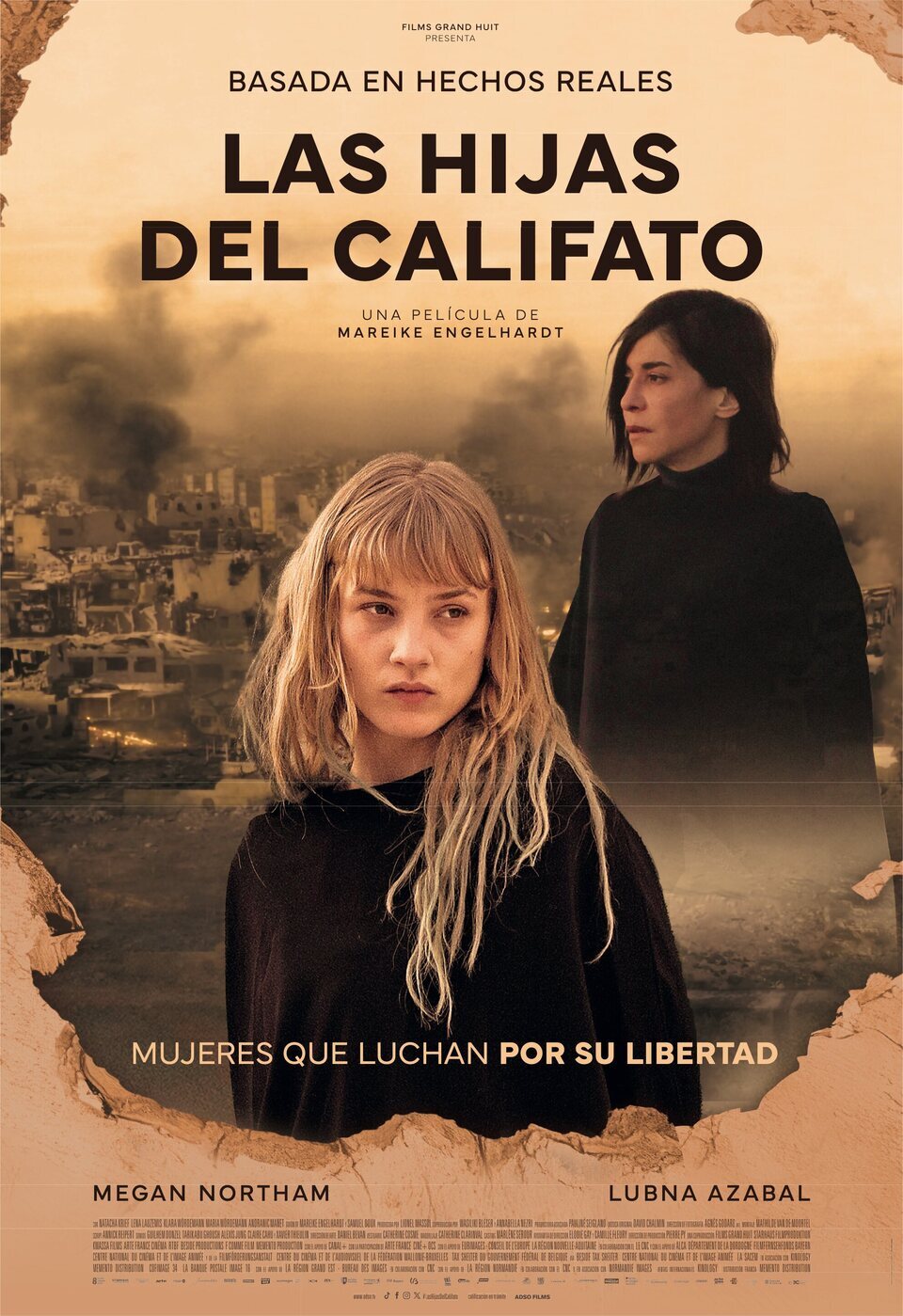 Cartel de Las hijas del califato - España