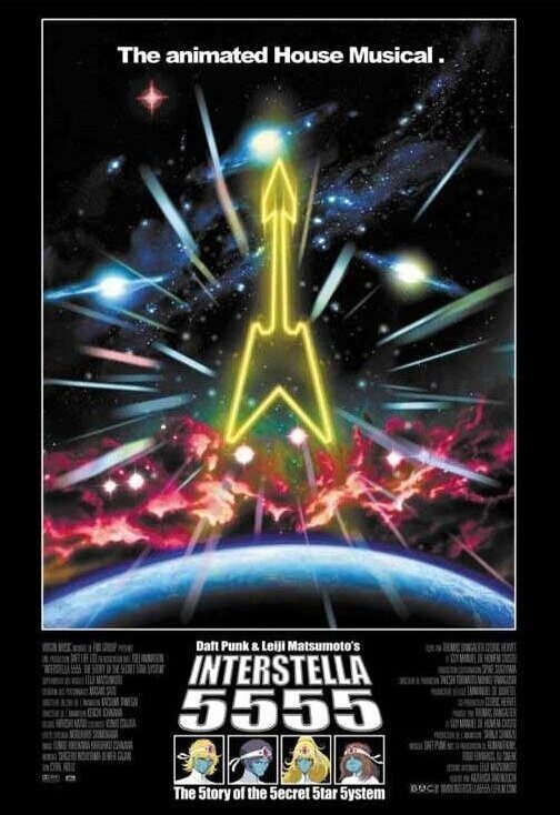 Cartel de Interstella 5555: The 5tory of the 5ecret 5tar 5ystem - Internacional