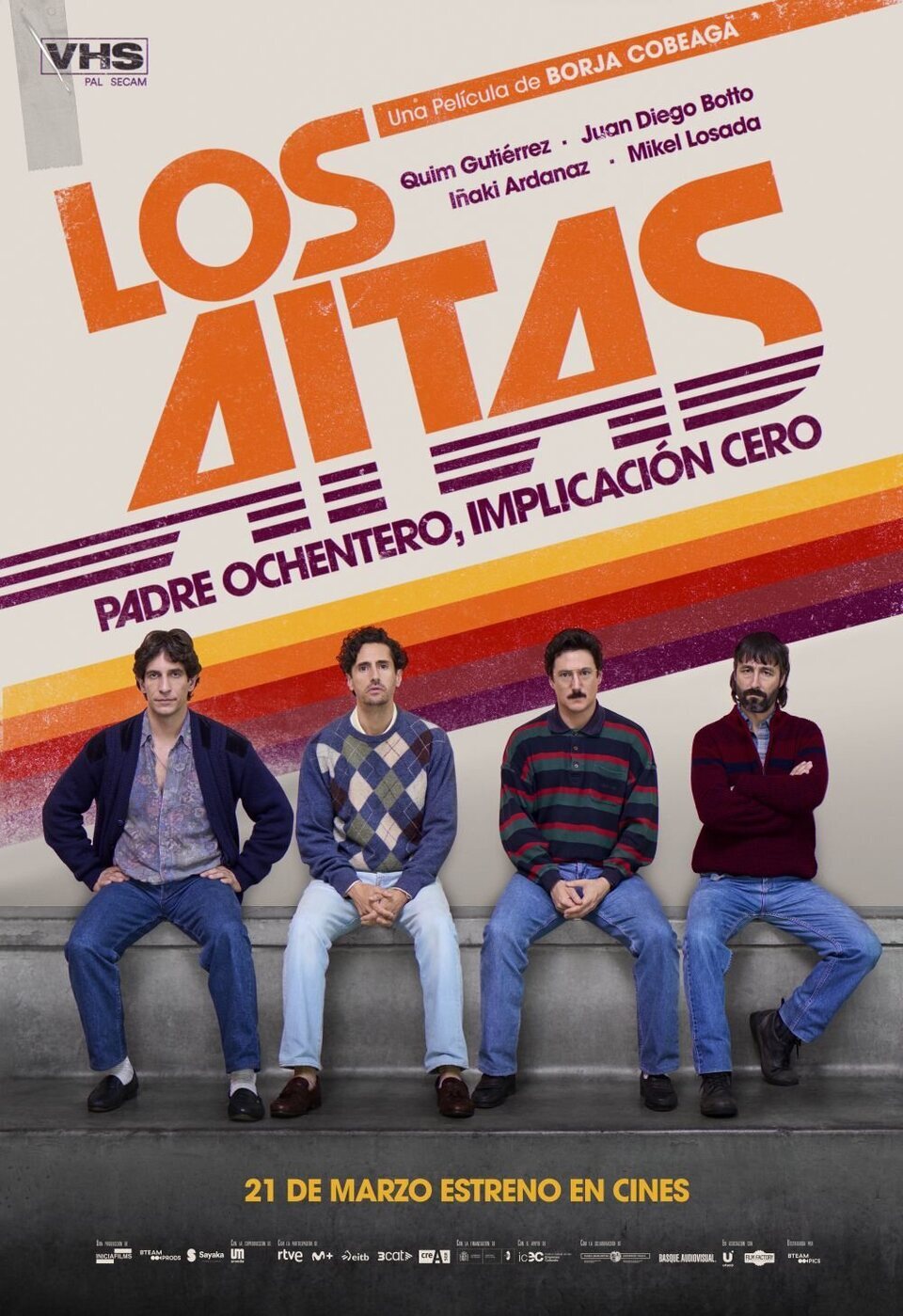 Cartel de Los aitas - Póster