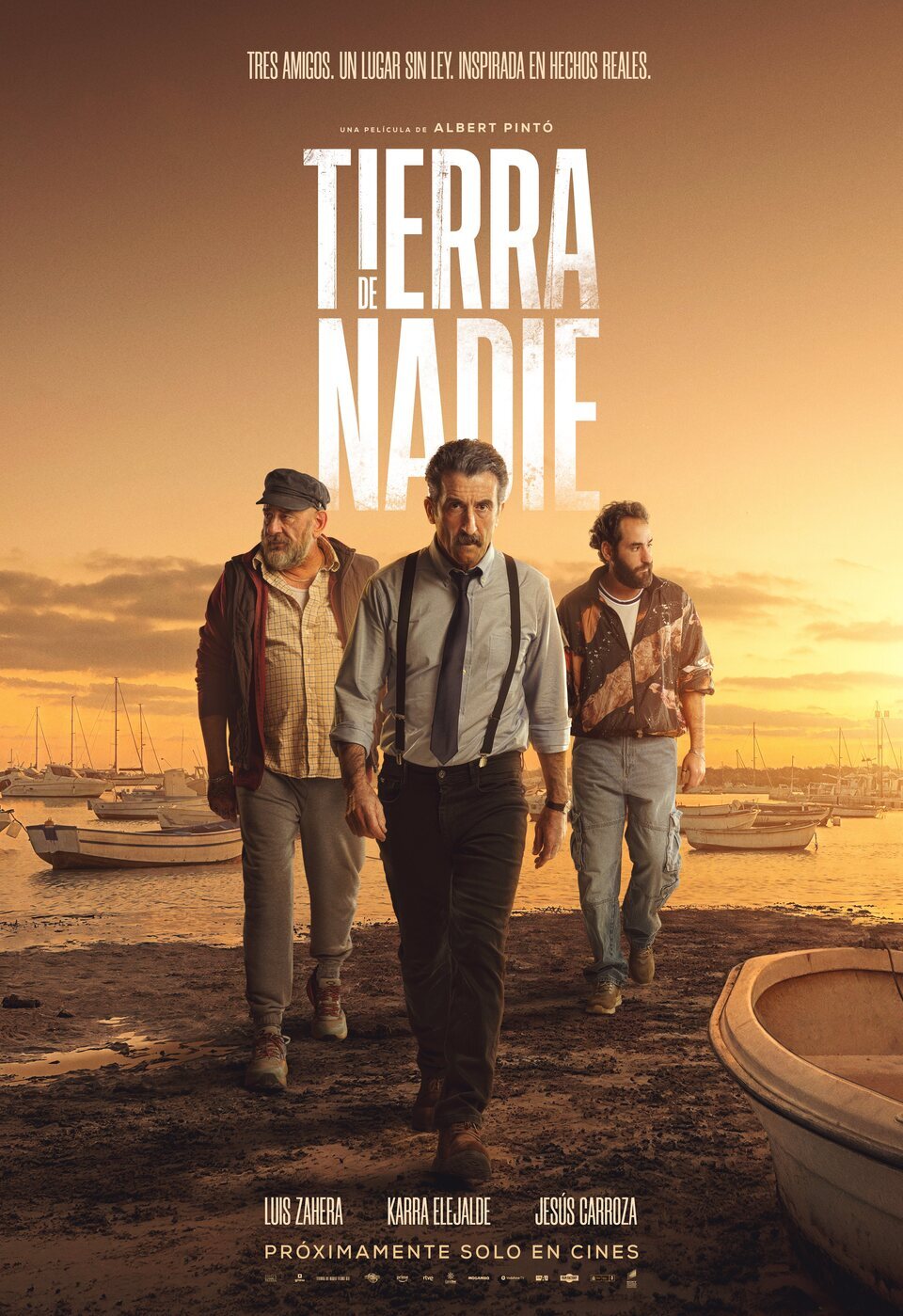 Cartel de Tierra de nadie - Póster teaser