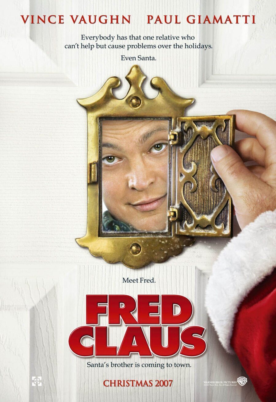 Cartel de Fred Claus, el hermano gamberro de Santa Claus - Estados Unidos