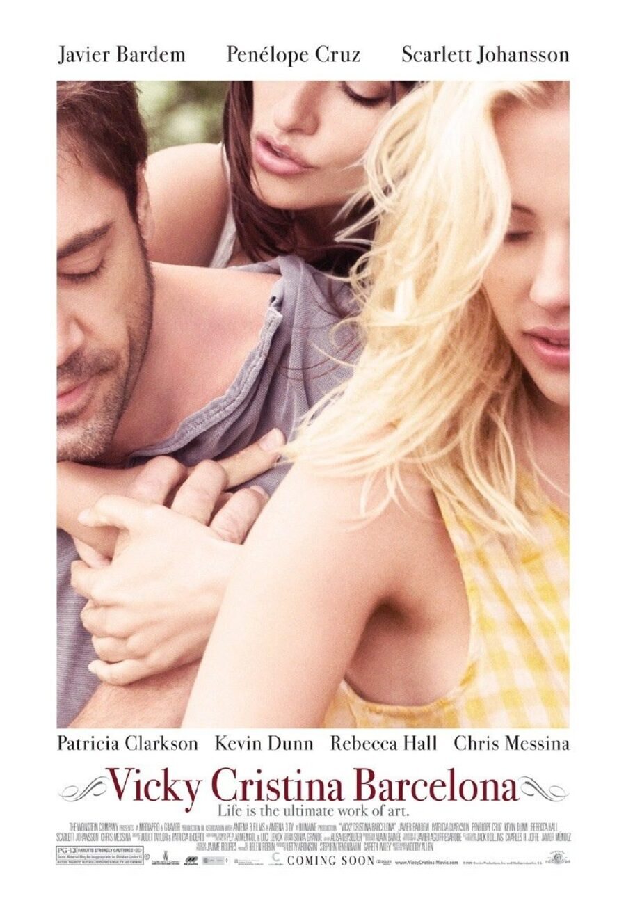 Cartel de Vicky Cristina Barcelona - EEUU